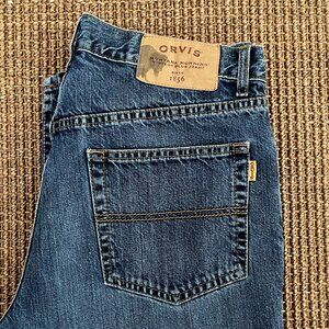 Orvis Men's Montana Morning Blue Jeans 34x30